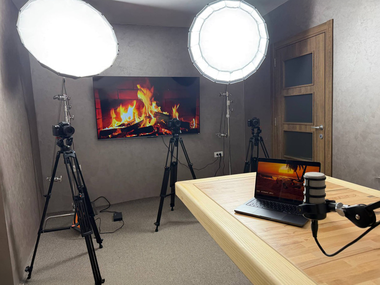 PROCHED podcast studio